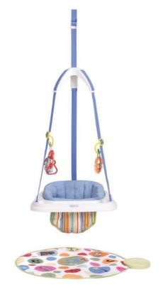 baby door jumper with tray