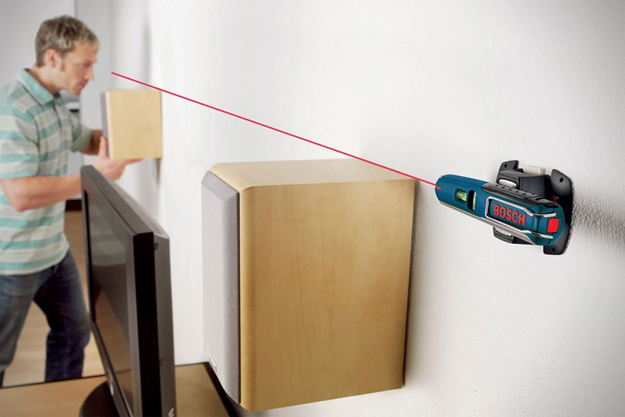 how laser level helps in interior decoration