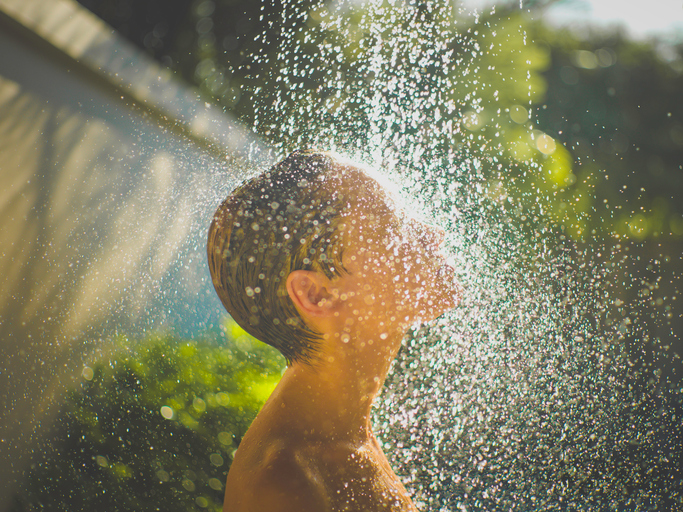 best camping shower